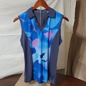 Callaway Golf Opti-dry Moisture Wicking Top NWT Blue/Purple Sizes Med, Lg, XL